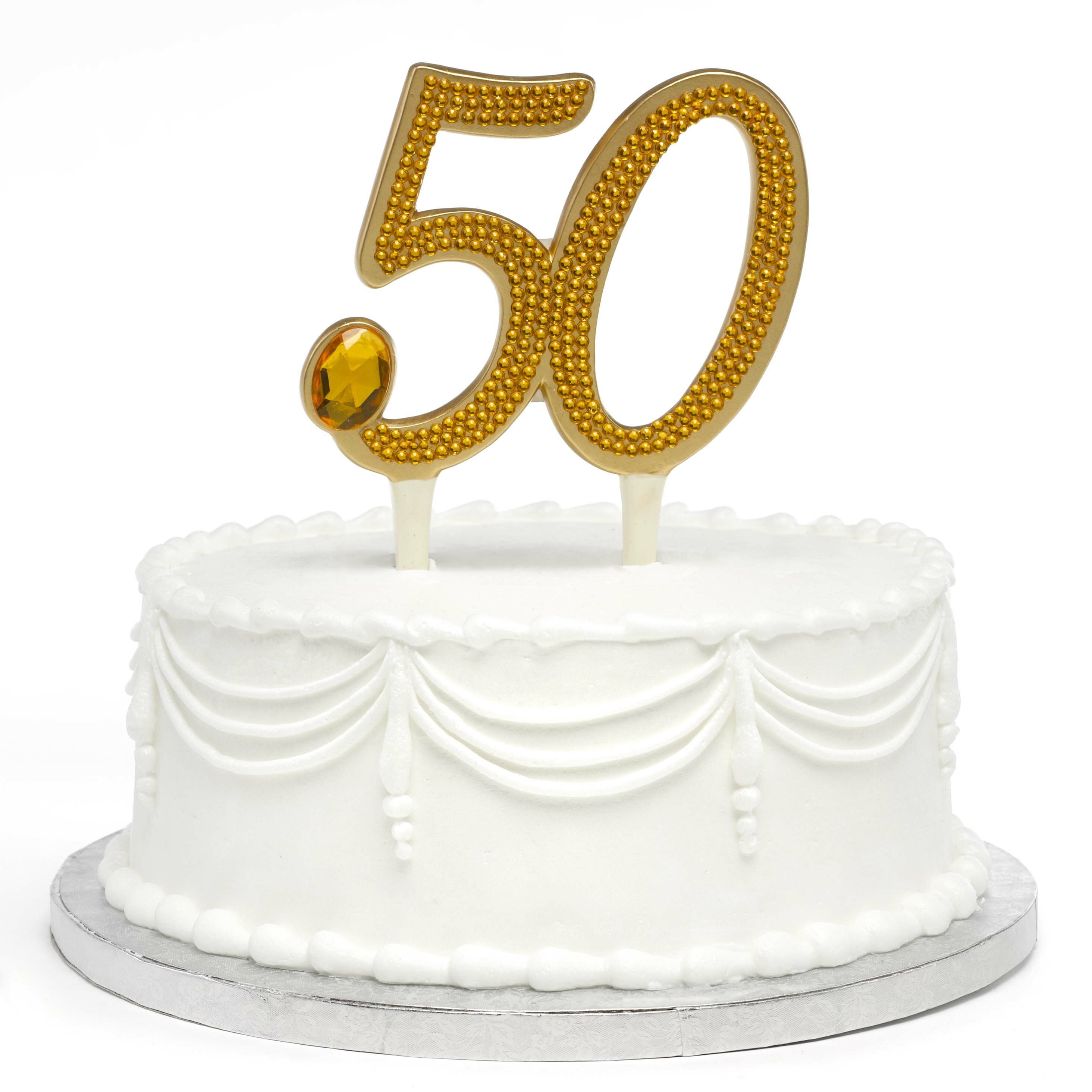 50th Anniversary cake - Three Sweeties