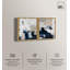 Ensemble de décoration murale bohème Soft Coastal Abstraction par Art Remedy, cadre doré, 16 x 20-812949020-812949022
