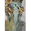 Statue bronze avec six chevaux Neptune - taille: L 38 po x l 38 po x H 90 po.