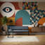 Décoration murale amovible de style Mid-Century-1843875950-1843875948