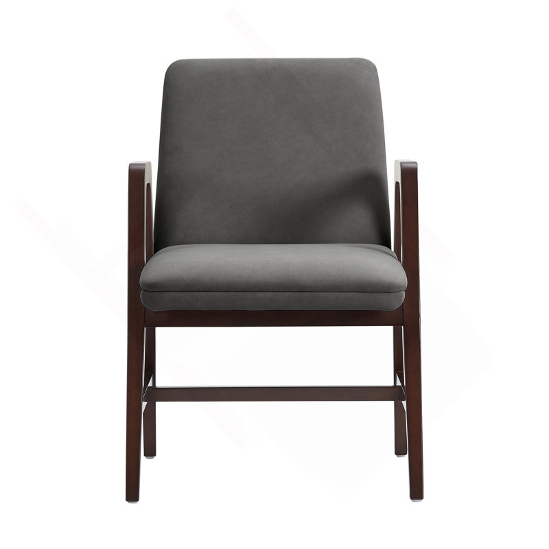 Fauteuil en graphite, Gris