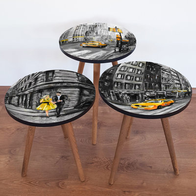 Tables gigognes 3 pieds Aman
