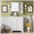 freestanding vanity set with mirror cabinet-1357046158