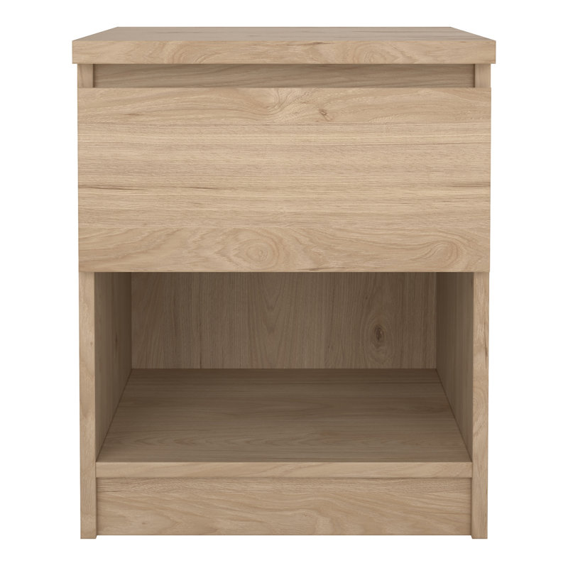 Parley 40.4cm W Plywood / Laminate Board Bedside Table