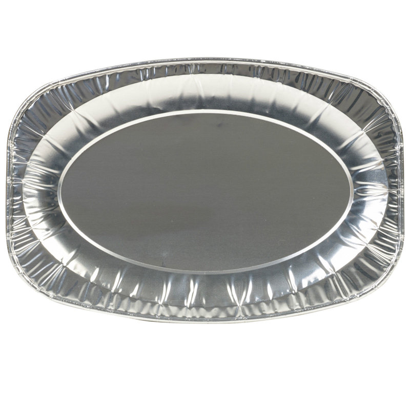 Rosdorf Park Jocelyn Aluminum Platter, 43cm H x 18cm W x 2.5cm D