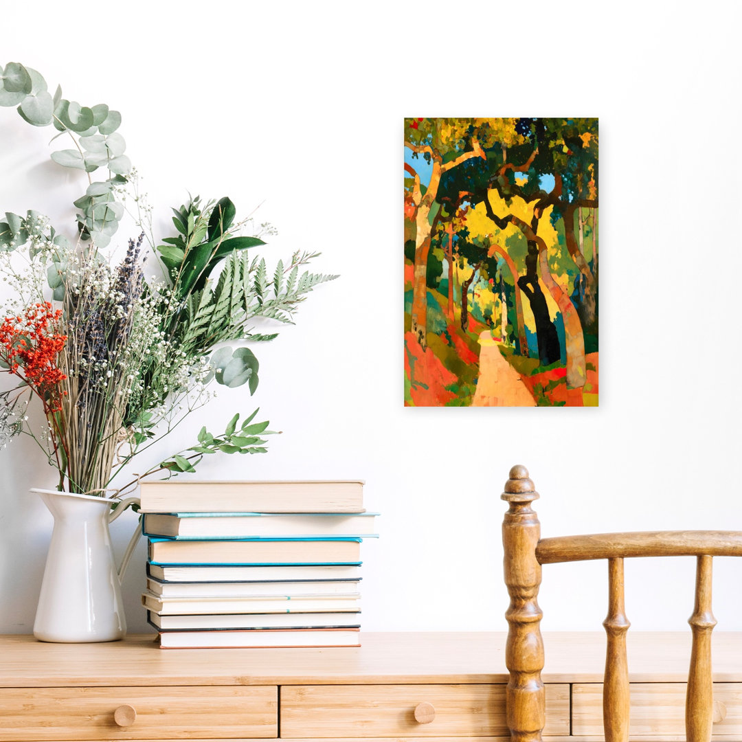 Path of Serenity Abstract Contemporary Wall Art Print