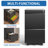 2 Drawer Metal  Mobile File Cabinet, Rolling File Cabinet With Lock For Hanging Legal/Letter/A4 Size,Fully Assembled Except Wheels-1363766118