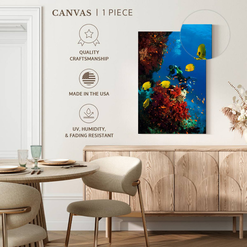 Senne Deep Sea Scuba Diving, 51" H x 34" W