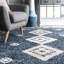Tapis à poil long Hassan Tribal-499393964
