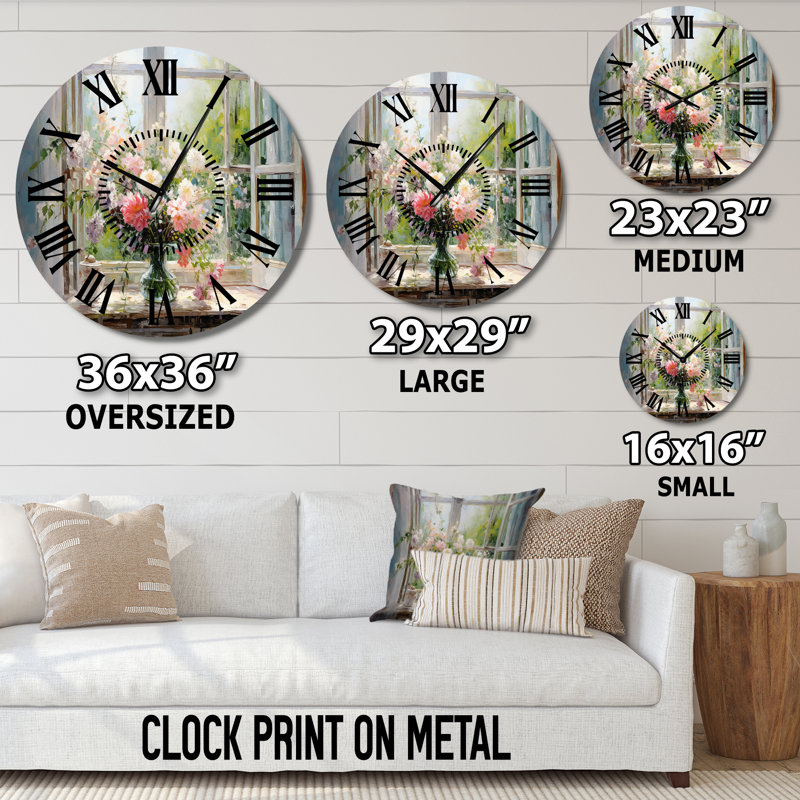 Horloge murale Delicate, Médium