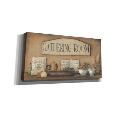 'Gathering Room' by Pam Britton, Canvas Wall Art