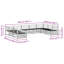 404cm Wide Patio Sectional Set
