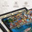 Plage "Impression sur toile Meniera Beach Town"-101455797