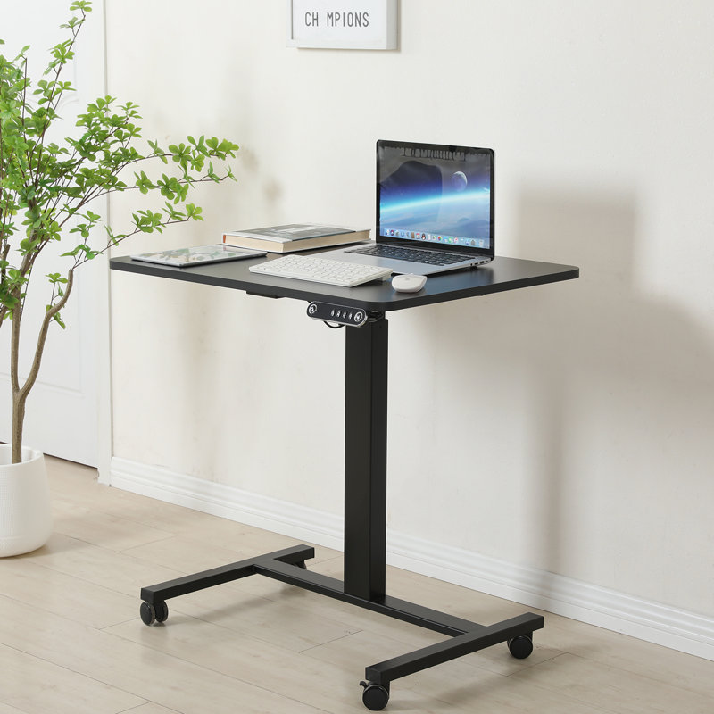 Laetyn 31.5" Height Adjustable Standing Desk, Black