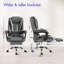 Massage Office Chair PU Leather Seat-1195565257