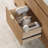 72" Sintered Stone Top Solid Wood Kitchen Island With Storage Natural-226853716