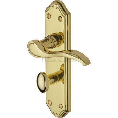 Heritage Brass Heritage Door Handle for Bathroom Verona Small Design