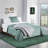 Lacoste Ashcombe Check Cotton Full/Queen 3-Piece Green Comforter Set-127368446-112777877