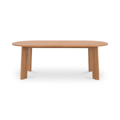 Pernelle 84'' Oval Outdoor Dining Table