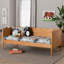 Lit de jour complet en bois avec bords festonnés Taunton Studio Malaya-1157424948-1172860533