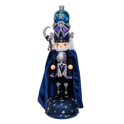 Casse-noisette en bois Kurt Adler, Midnight Man, 18,5 po