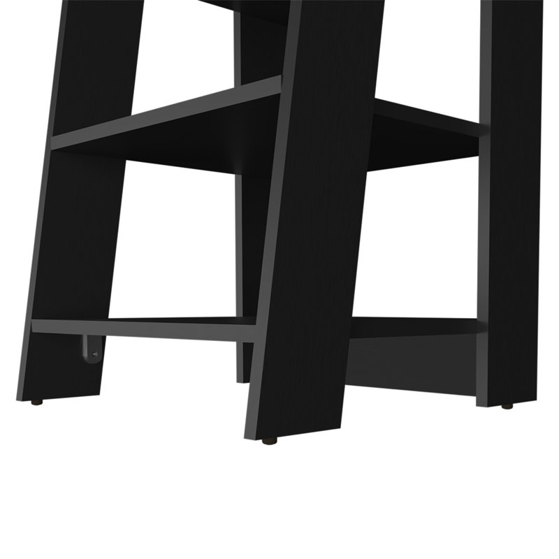 Bathroom Shelf Ryeli, Bathroom, Black