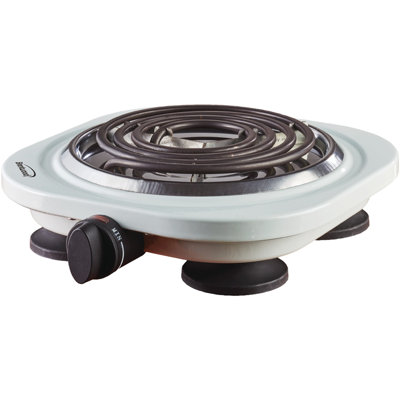 Brentwood 1000 W Electric Double Single Burner