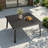 Rajni Square Aluminum Outdoor Dining Table with Umbrella Hole, 57'' in. W X 57'' in. D -2140091963-2121159358