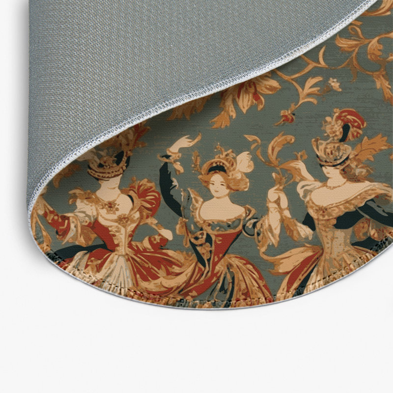 Tapis d'intérieur et d'extérieur brun français