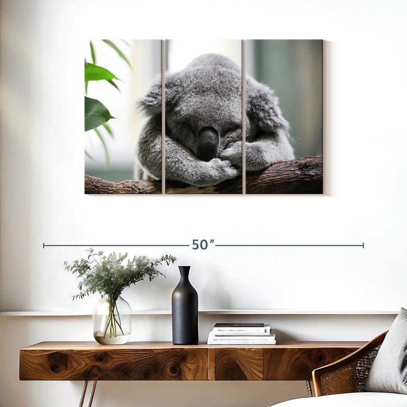 Brampt Napping Koala, 24" H x 38" W