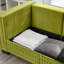 Canapé de conception moderne avec clous argentés et canapé en velours pour le salon-518023993