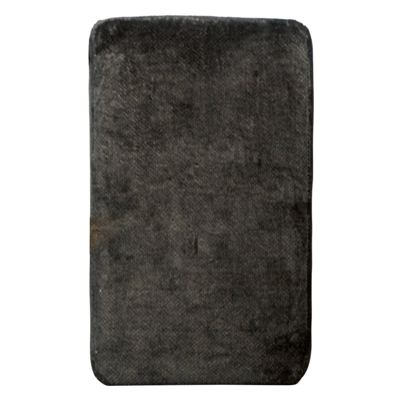 Vanaheim Upholstered Ottoman, Smoke Polyester
