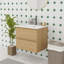 Grand meuble-lavabo flottant avec rangement-1322958893