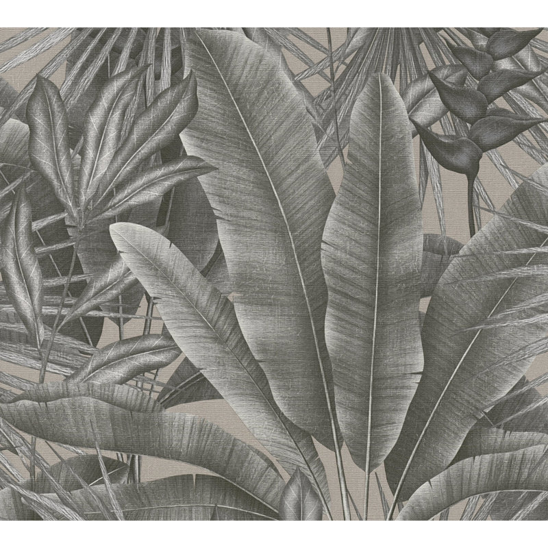 Rahnuma 10.05m x 53cm Matte Double Roll, Silver Grey