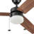 Elamin 48'' Ceiling Fan with LED Lights