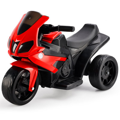 6 Volt 1 Seater Motorcycles Battery Powered Ride On With Remote Control, LED Light
