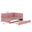 Lit de jour double avec lit gigogne-1657516689