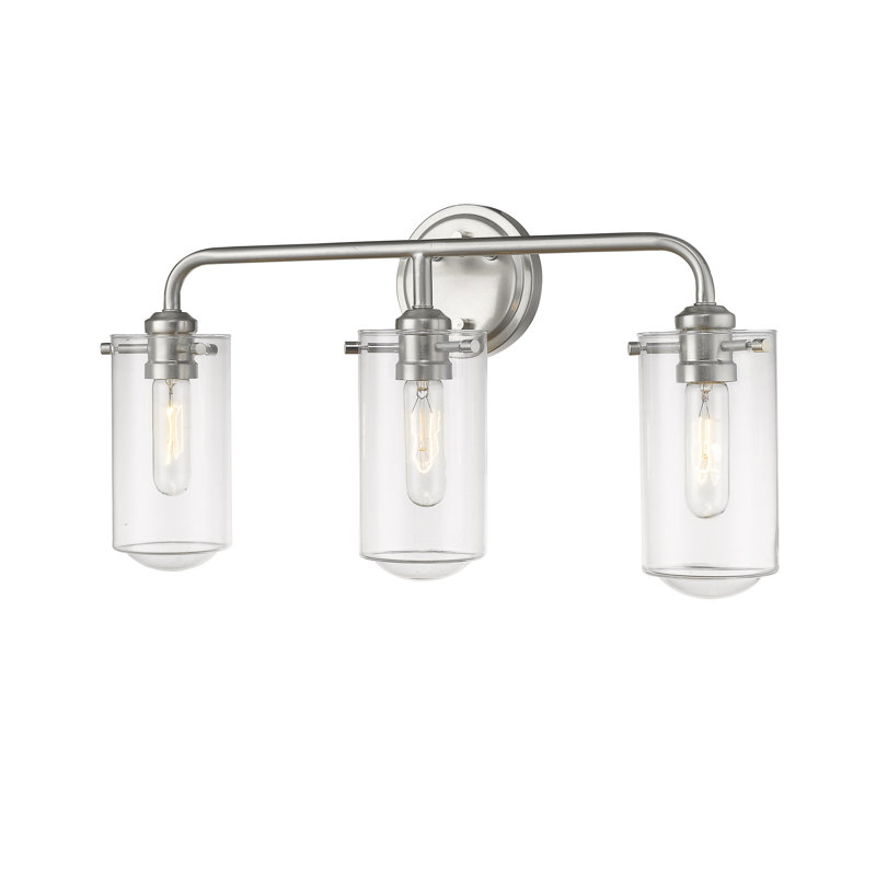 Barbosa 3 - Light Dimmable Vanity Light, Brushed Nickel