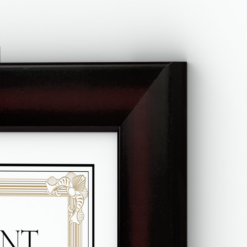 Picture Frame - Set of 2, Dark Brown