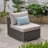 Wicker Outdoor Armless Lounge Chair-307977988-307977991