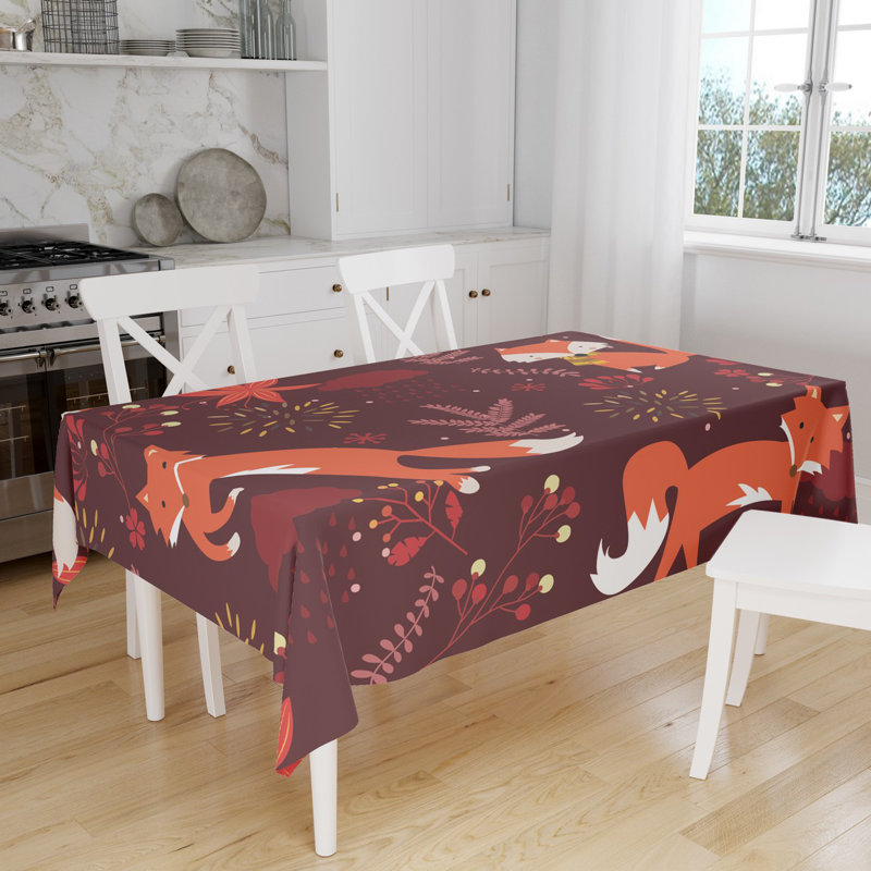 East Urban Home kitchen decoration, tablecloth, 140 x 140cm - Designed and made in Turkey