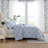 Laura Ashley Quartet Blue Reversible Comforter Set-105782787