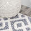 Tapis crème / gris Scituate Retro Trellis-1911812729