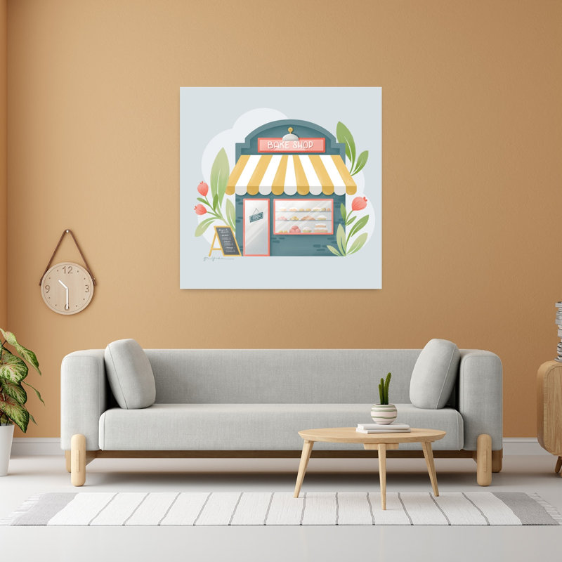 Contemporary Bake Shop Iv With Bake Baking Art, 48" H x 48" W