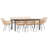 Folkert Rectangular 8 - Person 200Cm Long Dining Set-1997837923