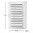 Nicieza Solid Wood Wall Bathroom Cabinet-810167642