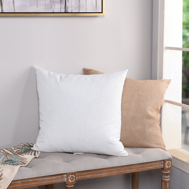 Housse et insert de coussin carré en lin Dann Foley