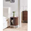 Annewil 40cm W Solid + Manufactured Wood Bedside Table