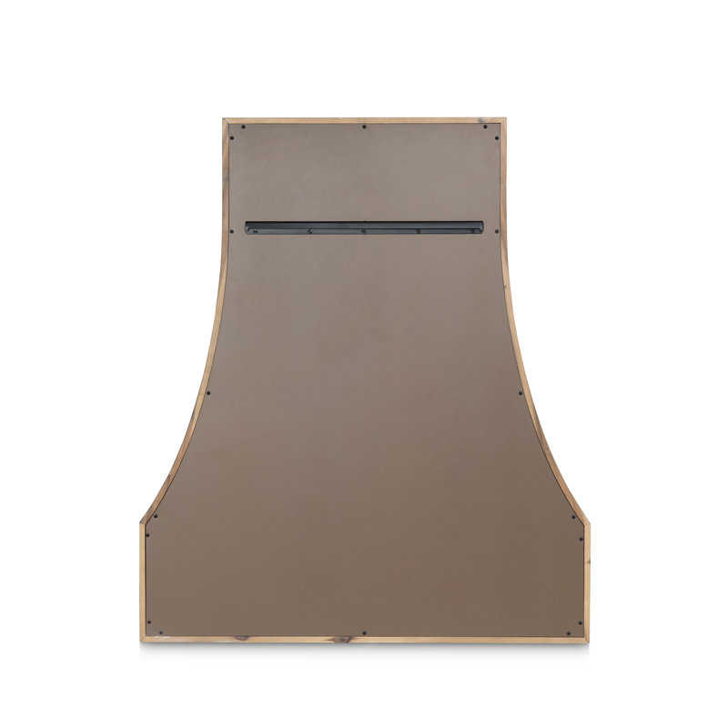 Great House Hourglass Hall Mirror, Truffle