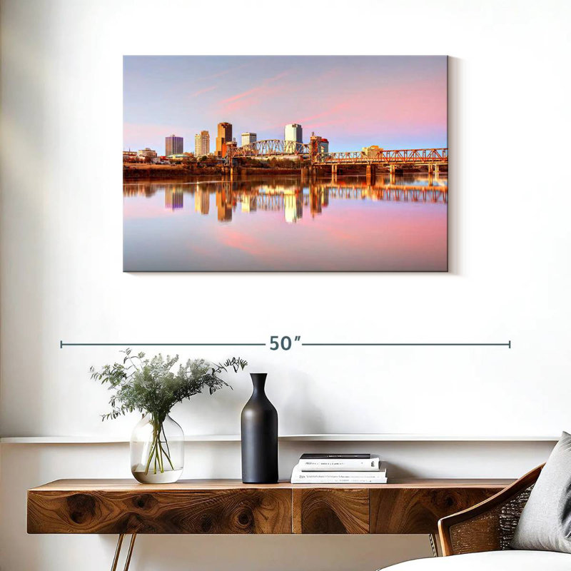 Nicci Little Rock Reflection, 24" H x 36" W